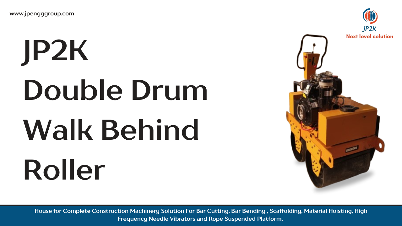 Double Drum Walk Behind Roller